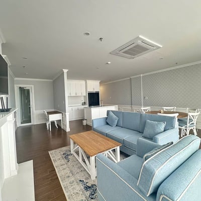 Alquiler de un amplio departamento de 2 dormitorios, 170 m², Hai Chau, Da Nang, Vietnam